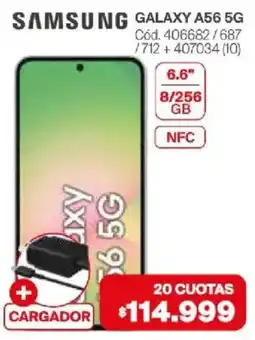 Naldo Lombardi Samsung galaxy a56 5g oferta