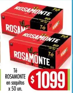 Supermercados Caracol Rosamonte té oferta