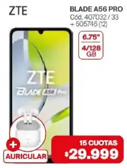 Naldo Lombardi Zte blade a56 pro oferta