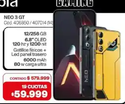 Naldo Lombardi Asus neo 3 gt oferta