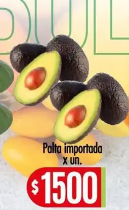 Supermercados Caracol Palta importada oferta