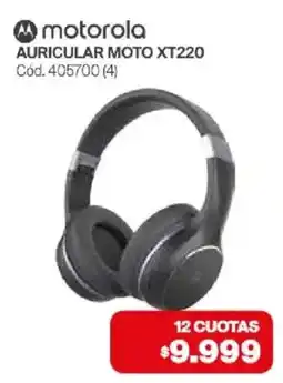 Naldo Lombardi Motorola auricular moto xt220 oferta