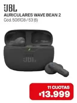 Naldo Lombardi Jbl auriculares wave bean 2 oferta