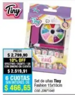 Rio Shop Deco Tiny set de uñas oferta