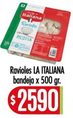 Supermercados Caracol La italiana ravioles ricotta oferta