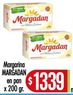 Supermercados Caracol Margadan margarina en pan oferta