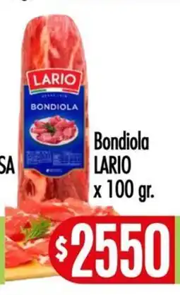 Supermercados Caracol Lario bondiola oferta