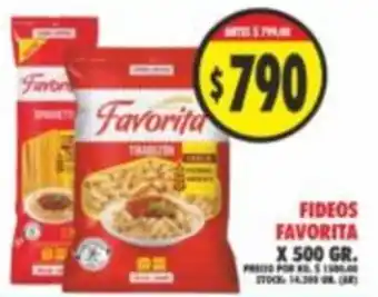 Favorita fideos