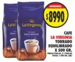 Supermercados Becerra La virginia cafe oferta