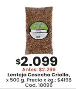 Coto Cosecha criolla lenteja oferta
