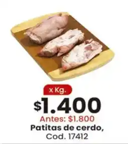 Coto Patitas de cerdo oferta