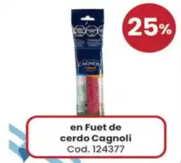Coto Cagnoli en Fuet de cerdo oferta