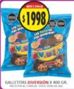 Supermercados Becerra Galletitas diversión oferta