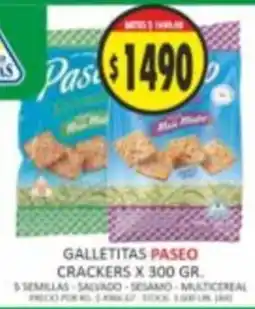 Supermercados Becerra Paseo galletitas oferta