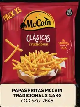 Supermercados Yaguar McCain papas fritas clásicas tradicional oferta