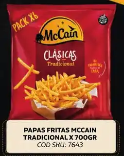 Supermercados Yaguar McCain papas fritas clásicas tradicional oferta