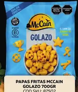 Supermercados Yaguar McCain papas fritas golazo oferta