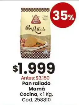 Coto Mamá cocina pan rallado oferta