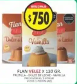 Supermercados Becerra Flan Velez oferta