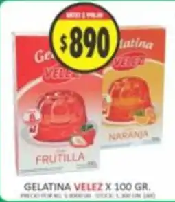 Supermercados Becerra Velez gelatina oferta