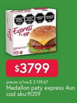 Supermercados Yaguar Medallon paty express oferta