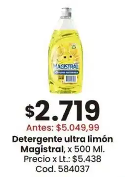 Coto Magistral detergente ultra limón oferta