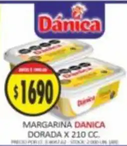 Supermercados Becerra Dánica margarina dorada oferta
