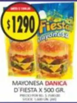 Supermercados Becerra Mayonesa Danica d'fiesta oferta