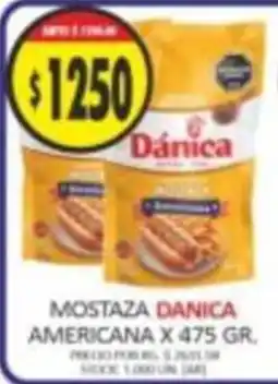Supermercados Becerra Dánica mostaza americana oferta