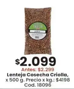 Coto Cosecha criolla lenteja oferta