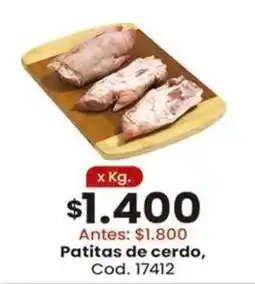 Coto Patitas de cerdo oferta
