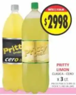 Supermercados Becerra Pritty limon clasica - cero oferta