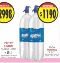 Supermercados Becerra Rumipal soda oferta