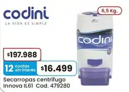 Coto Codini secarropas centrífugo oferta