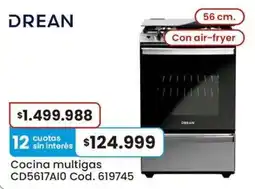 Coto Drean cocina multigas oferta