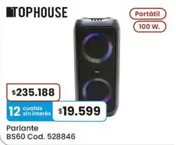 Coto Tophouse parlante oferta