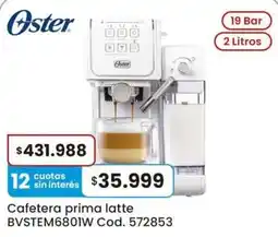 Coto Oster cafetera prima latte oferta