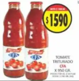 Supermercados Becerra Cfa tomate triturado oferta