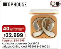 Coto Tophouse auricular open ear oferta