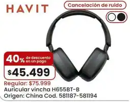 Coto Havit auricular vincha oferta