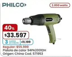 Coto Philco pistola de calor oferta