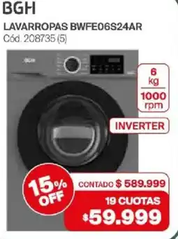 Naldo Lombardi Bgh lavarropas oferta
