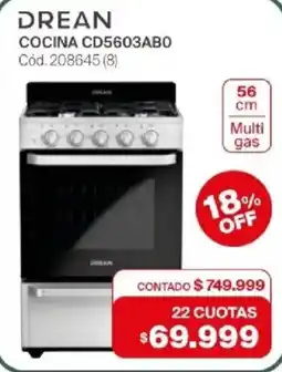 Naldo Lombardi Drean cocina oferta
