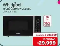 Naldo Lombardi Whirlpool microondas wms20bs oferta