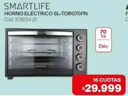 Naldo Lombardi Smartlife horno eléctrico sl-tor070pn oferta