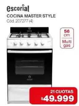 Naldo Lombardi Escorial cocina master style oferta