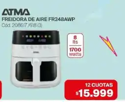 Naldo Lombardi Atma freidora de aire fr248awp oferta