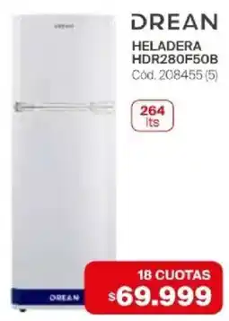 Naldo Lombardi Drean heladera oferta