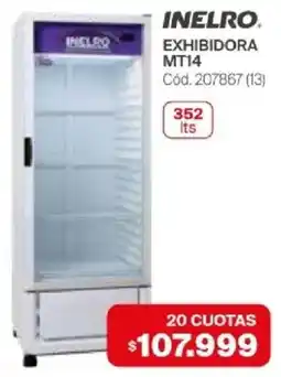 Naldo Lombardi Inelro exhibidora mt14 oferta