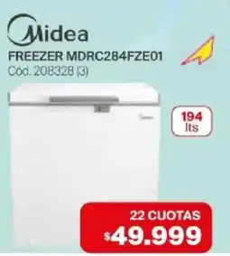 Naldo Lombardi Midea freezer oferta
